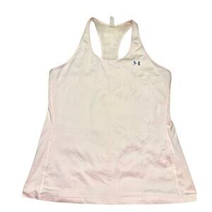 Under Armour Women’s Medium Light Pink Racer Back Exercise Tank Top
